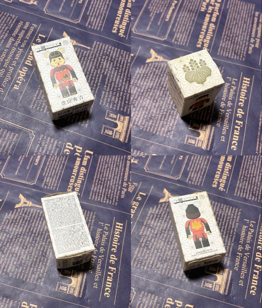 【新品・未開封】BE@RBRICK 戦国武将 4体セット