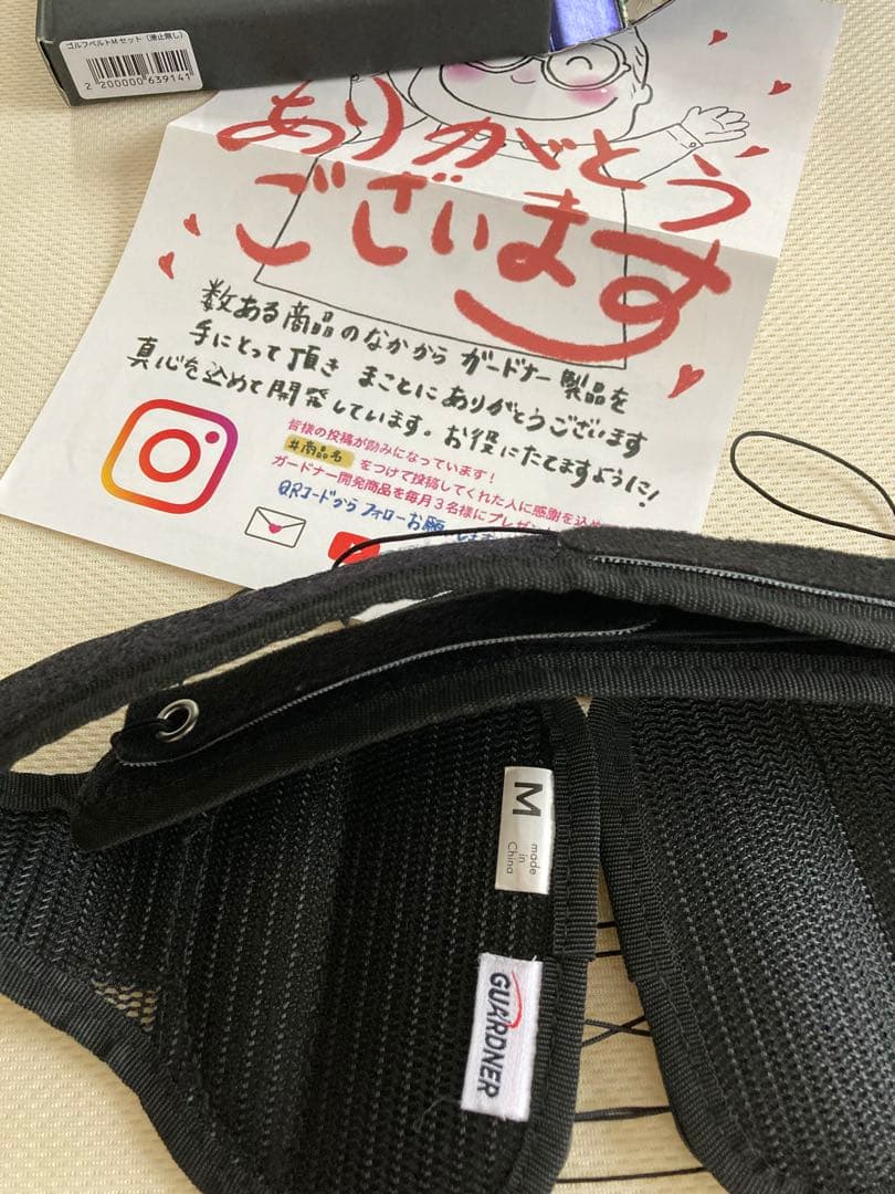 ア*キ様 美品♪￼正規品ガードナーベルト・ゴルフM