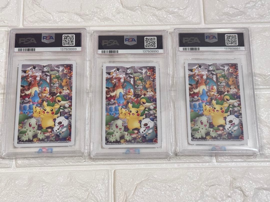 PSA10 連番 ポケモンセンターナゴヤ　トランプ　ダイヤセット