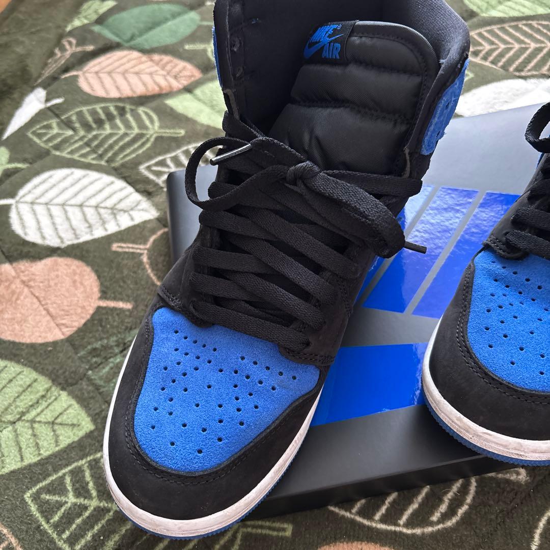 Nike Air Jordan 1 ブラック/ブルー ハイカット