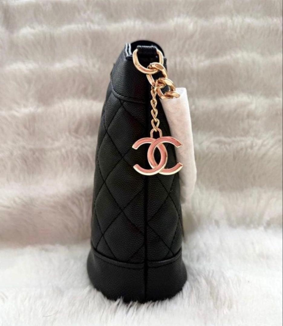 CHANEL ブラック バケットバッグ ノベルティ