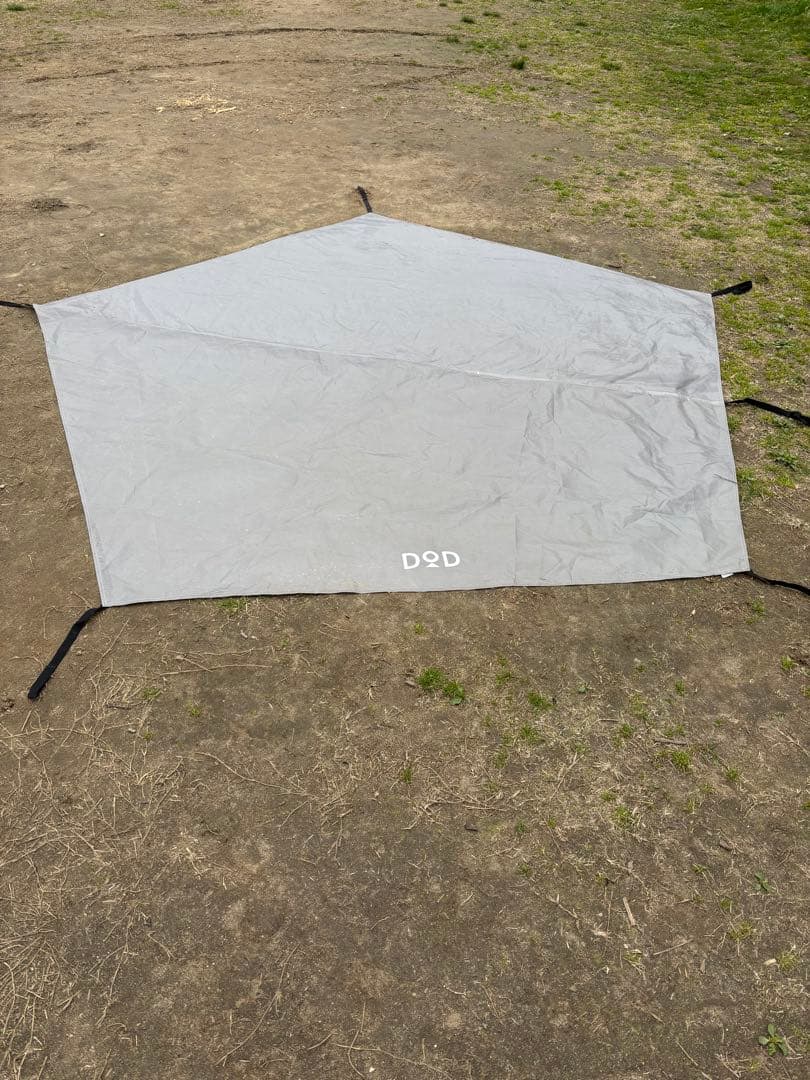 DOD ムシャテント　カーキ色　グランドシート付です。T1-819-KH