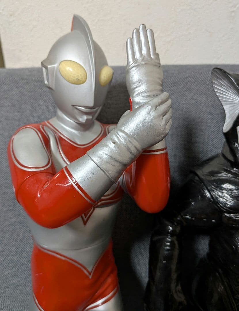 ウルトラマン　ソフビ　ビッグサイズソフビ　3種セット　メフィラス星人　ジャック