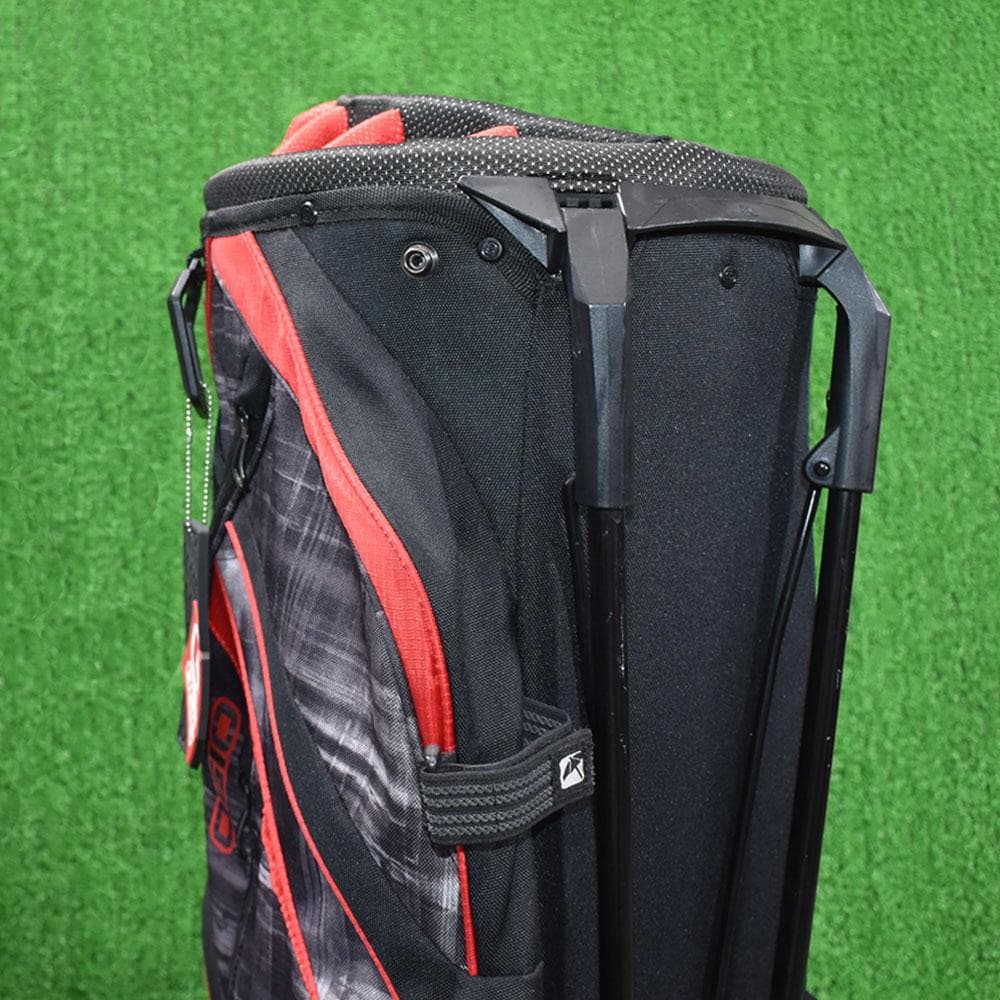 OGIO/オジオ ゴルフ スタンド式 キャディバッグ９型【チェック柄】中古！