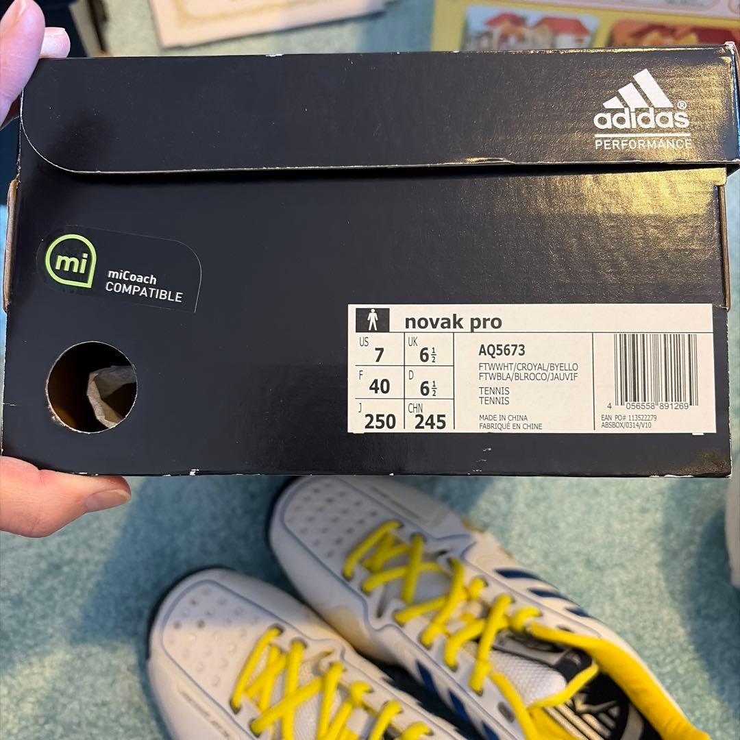 NOVAK PRO ノバクプロ　ジョコビッチ アディダス　adidas 25.0