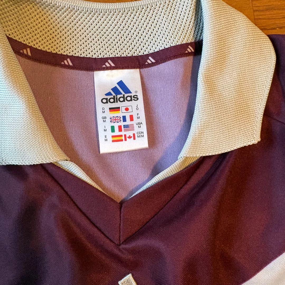【希少】adidas ボルドーBordeaux 01/02サード 120周年　O