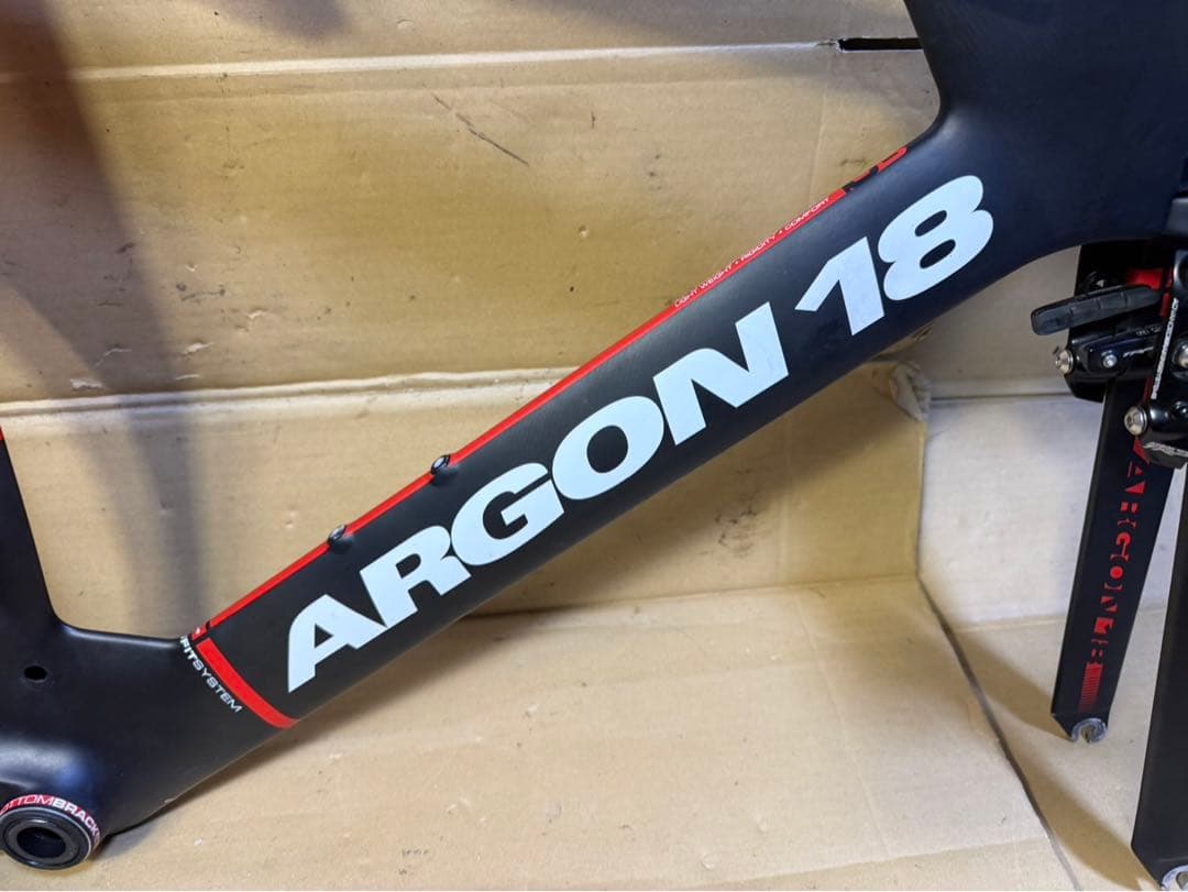 ARGON18 E-118 TTバイク カーボンフレーム フレームセット