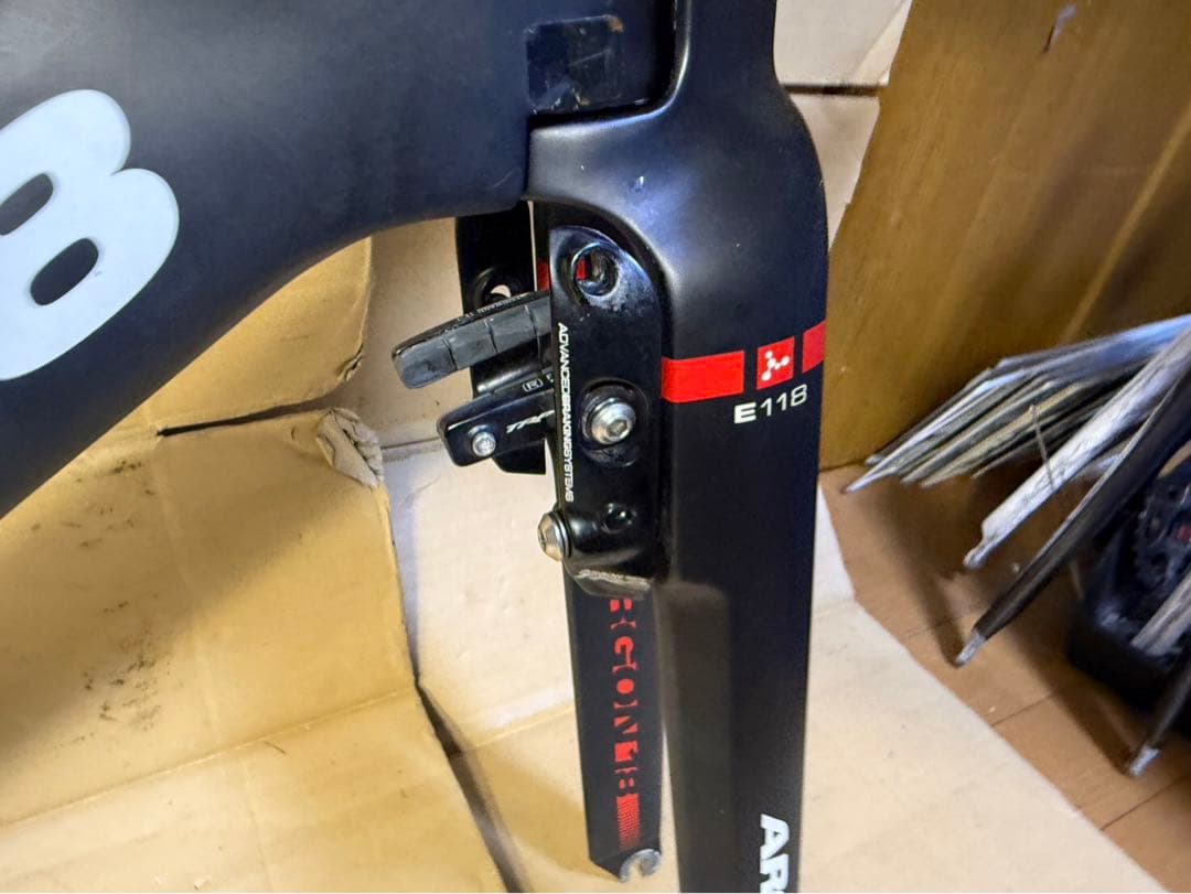 ARGON18 E-118 TTバイク カーボンフレーム フレームセット