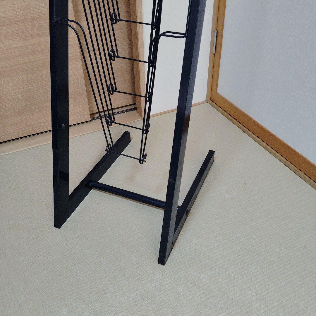 ネイビー スタンド式カタログラック　マガジンラック　収納