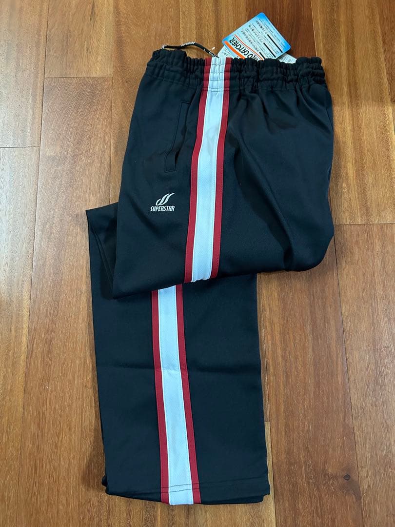 MIZUNO SUPER STAR ジャージ（サイズL ）上下セット ブラック