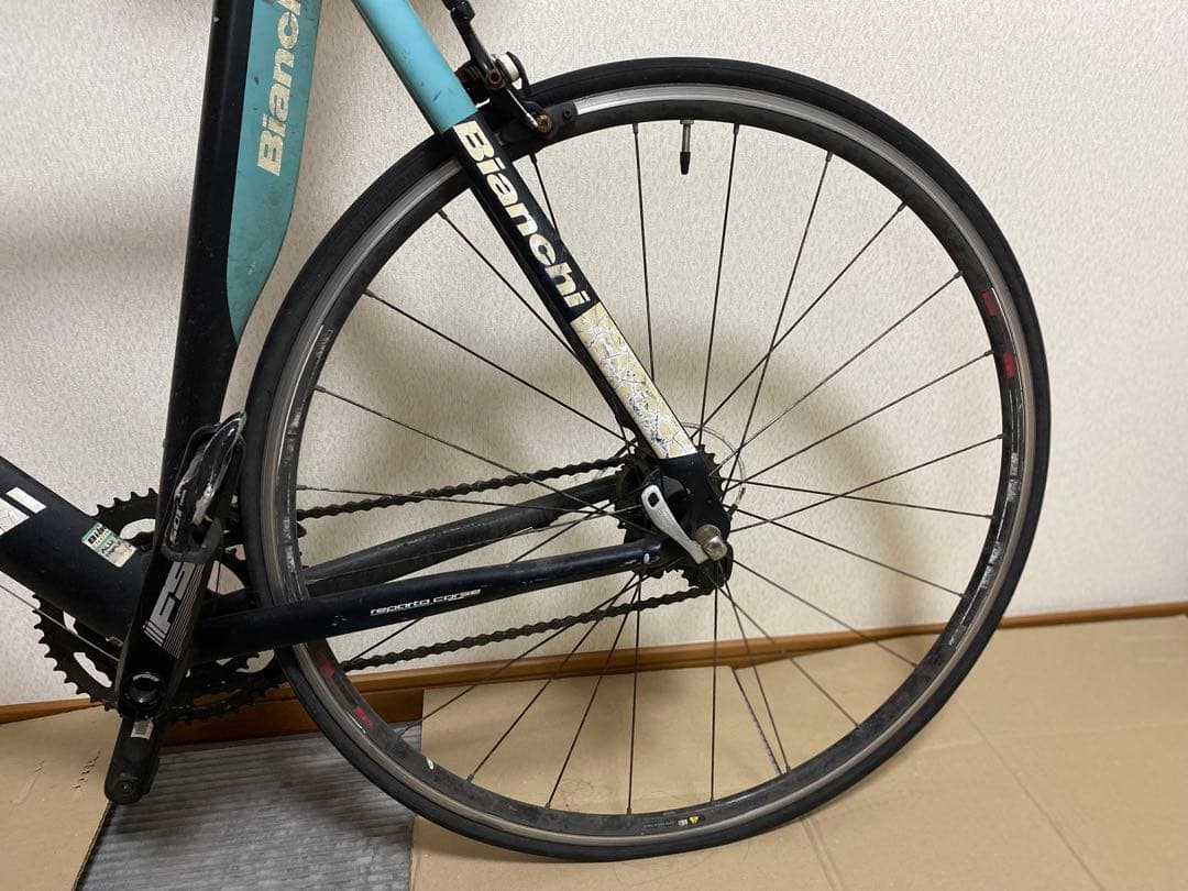 ビアンキ Pico Alu 10年以上前 トライアスロン用 自転車 ジャンク