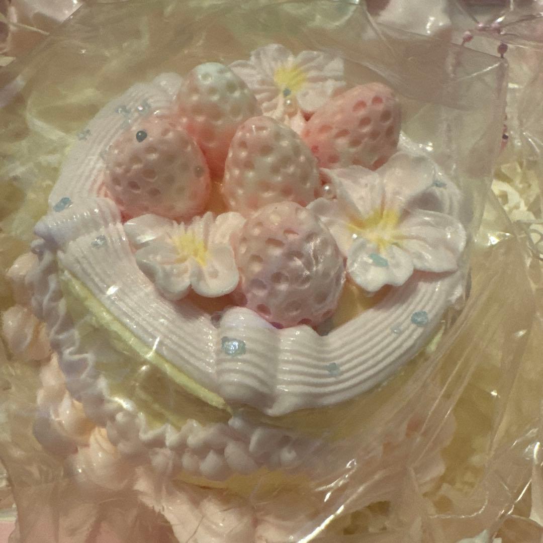 kikisquishy 桜 季節 限定 ケーキ 食品袋 スクイーズ ピンク 春