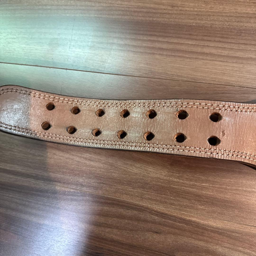 ゴールドジム　プロレザーベルト　Sサイズ