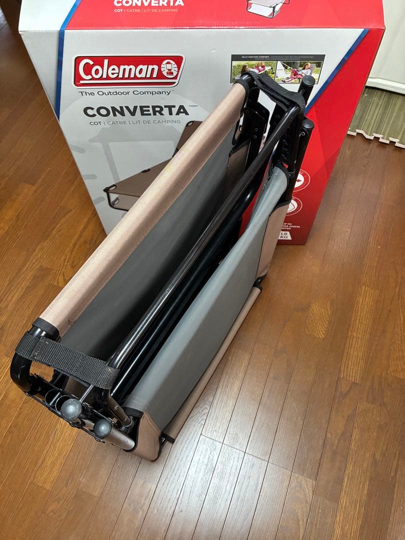 Coleman CONVERTA コット ベージュ