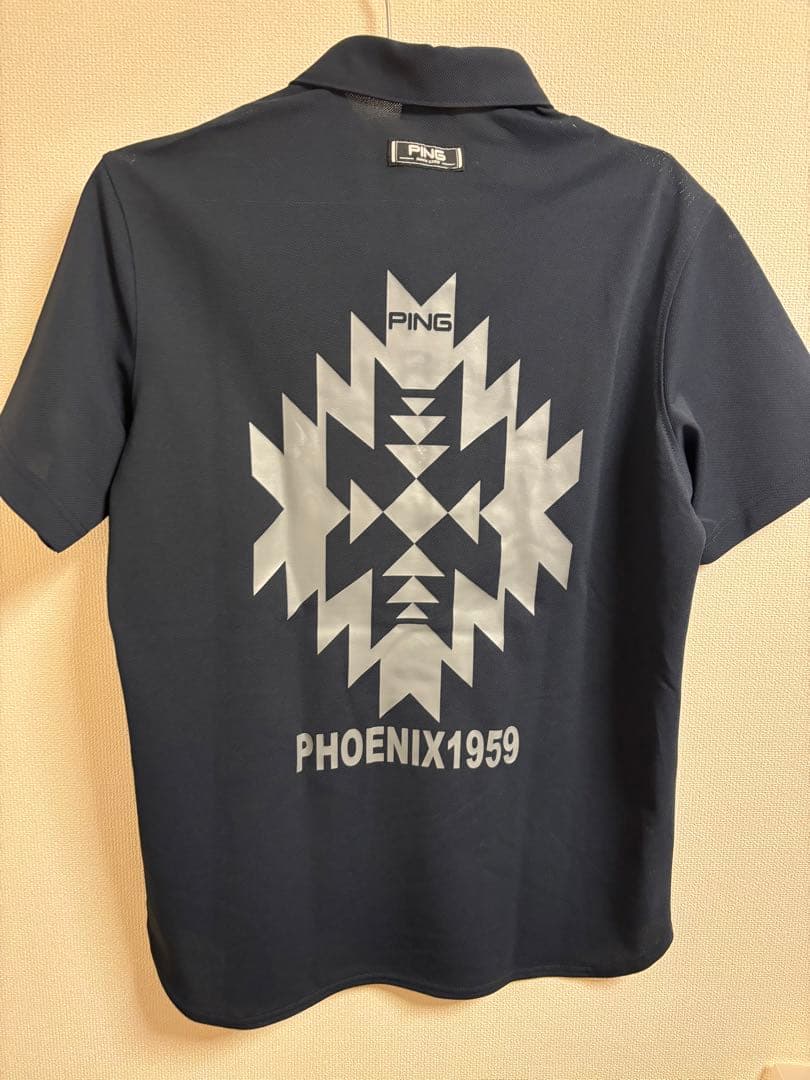 PING ネイビーポロシャツ　L(新品未使用)