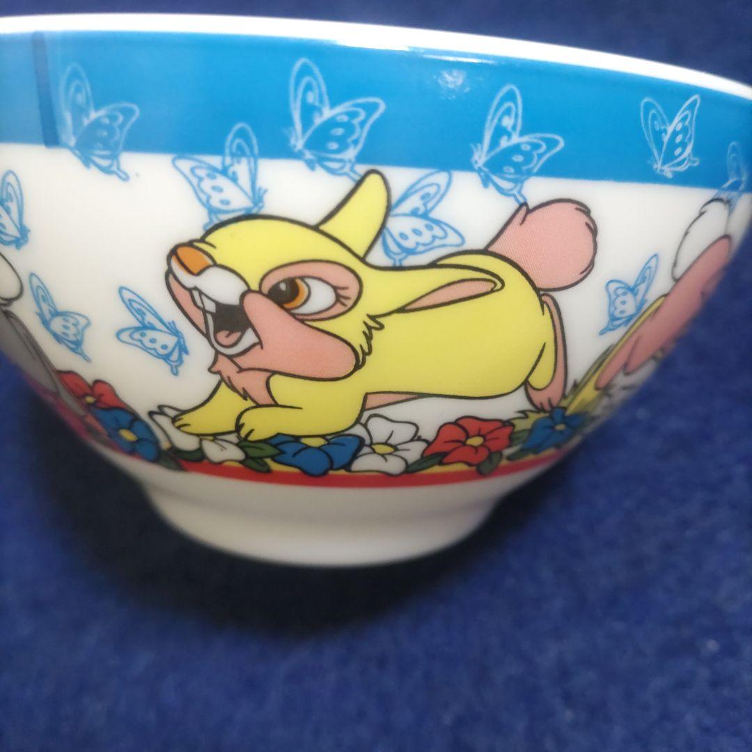 Vintage アルコパル　フランス　ディズニー　バンビ　とんすけ　食器