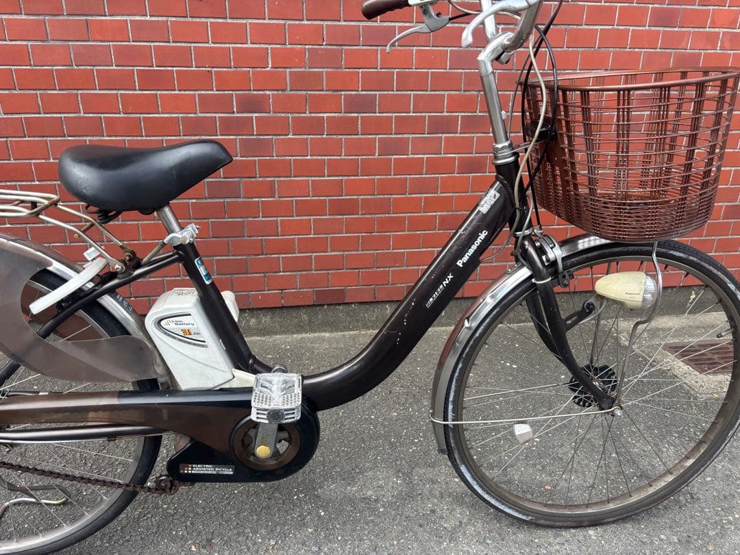 Panasonic電動アシスト自転車 シティタイプブラウン