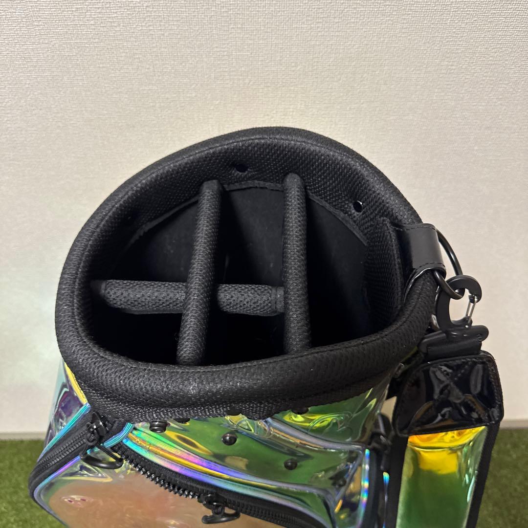 非売品 新品 HONMA ホンマ キャディバッグ オーロラ ホログラム クリアー