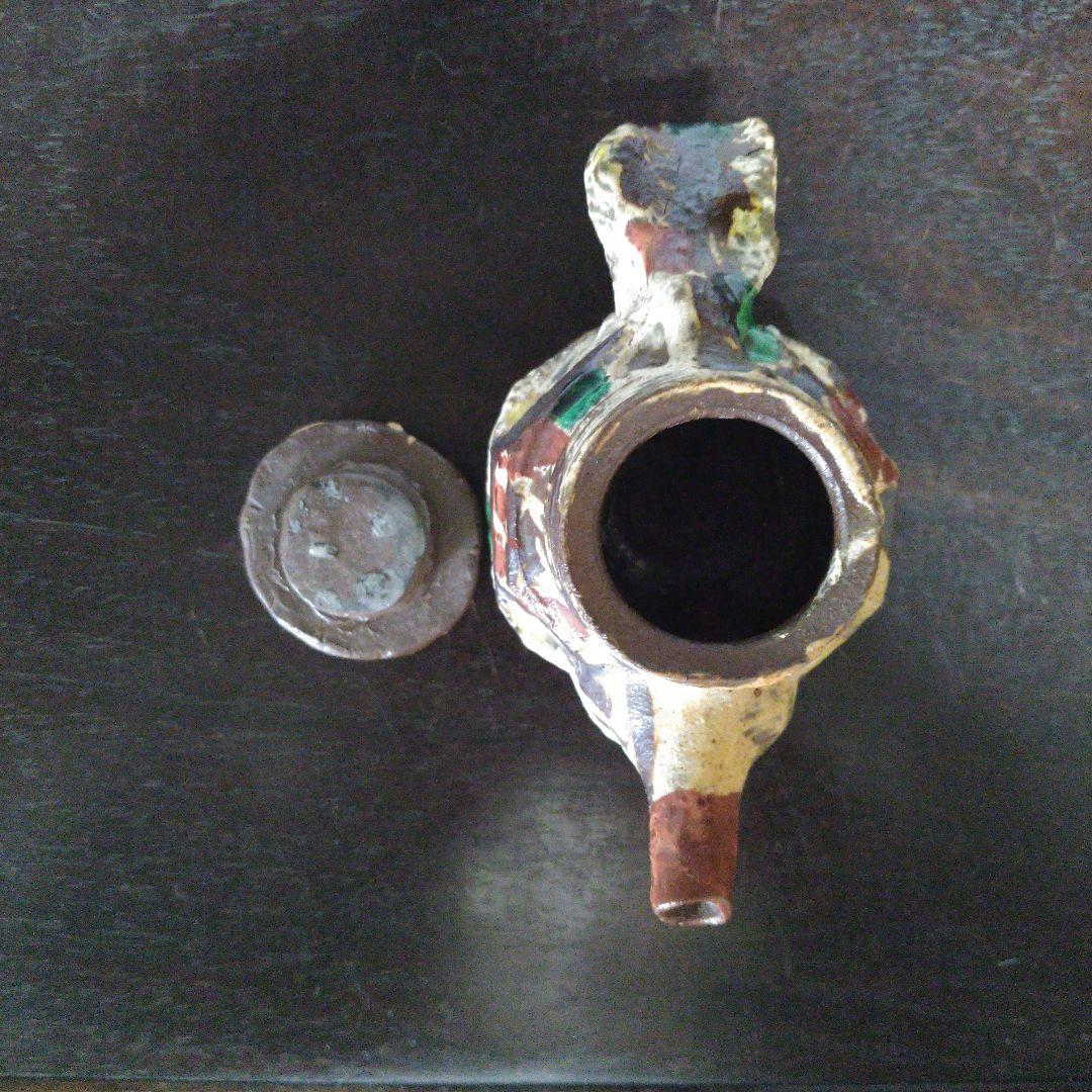 NO670 清水焼　急須　水差し　作家物