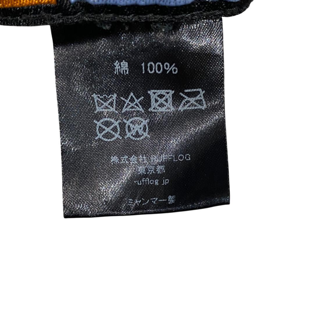 RUFFLOG ラフロッグ バケットハット S/M ブラック ロゴ柄 ゴルフ