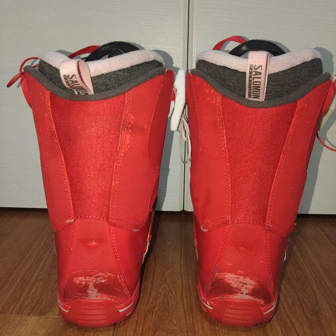 Salomon Kiana スノーボードブーツ 24.5cm 赤