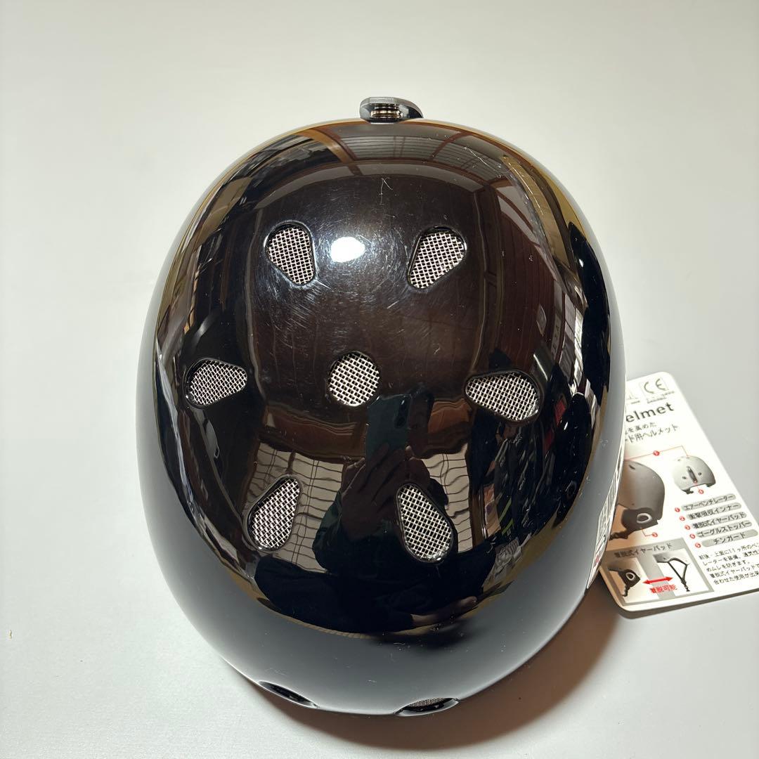 ウインタースポーツ用ヘルメット　4個セット　ブラック