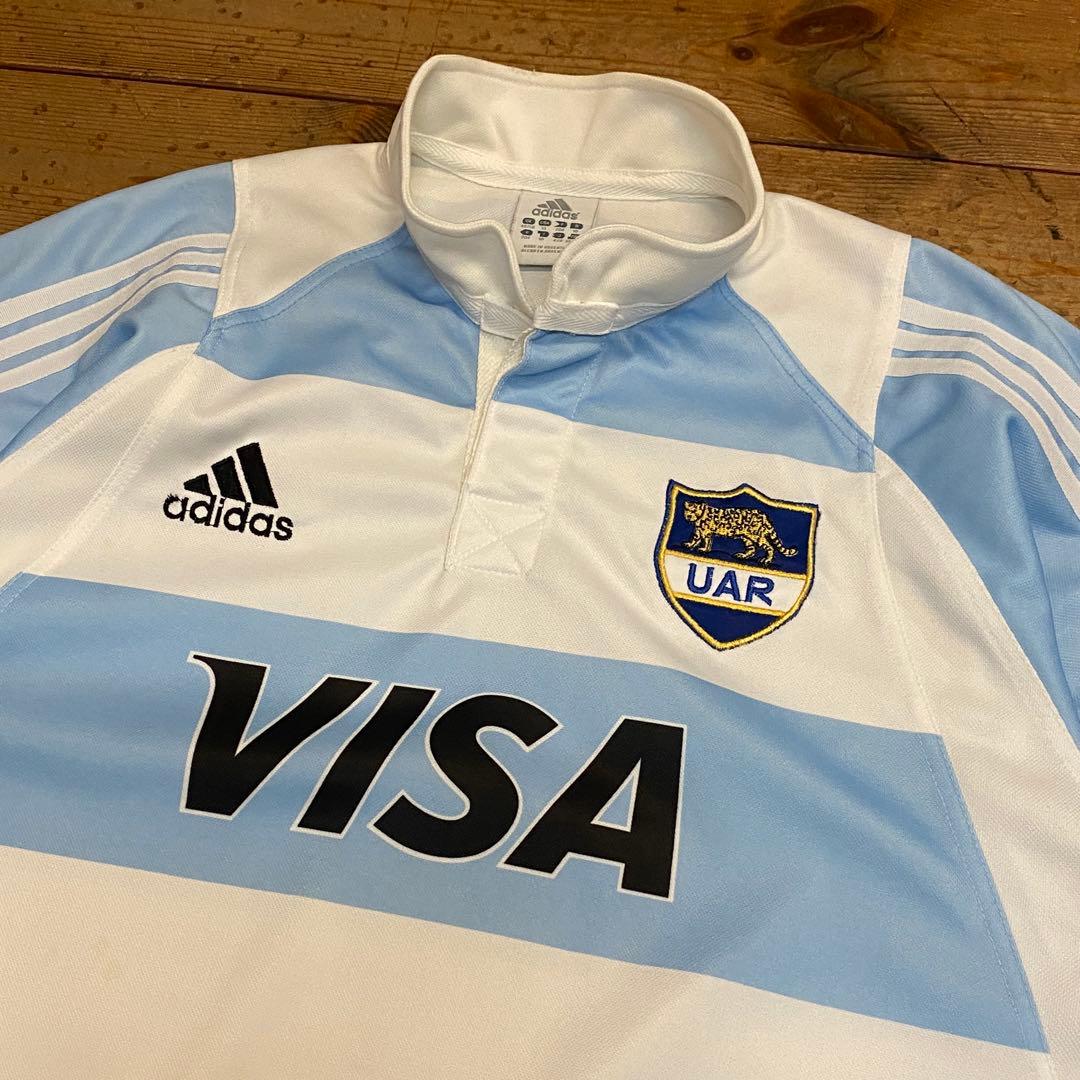 00's ラグビー アルゼンチン代表 ユニフォーム adidas ロスプーマス