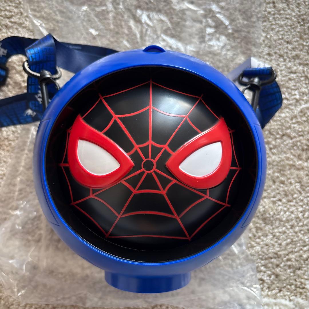 スパイダーマン ポップコーンバケツ　香港ディズニー