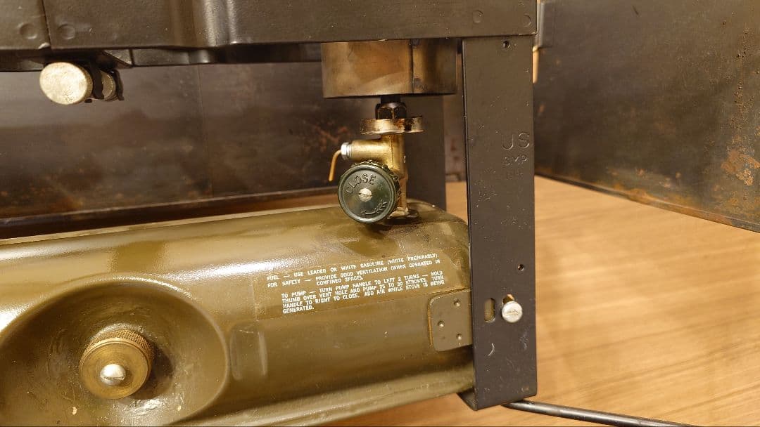 【1986年製】米軍 SMP M1950 2バーナー (メディカルバーナー)