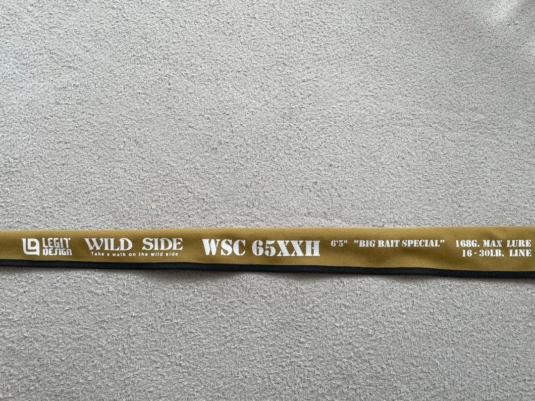 美品 ワイルドサイド WSC65XXH ビッグベイトスペシャル レジッドデザイン