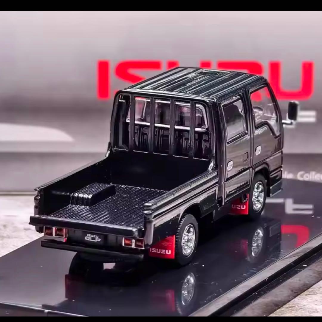 単品値引き不可！model1、1/64イスズダブルキャブトラック　500台限定