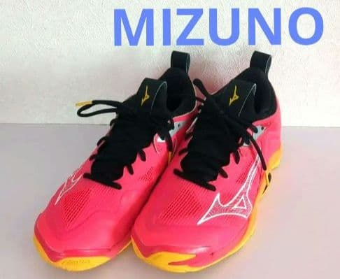 極美品【MIZUNO】バレーボール シューズ 24.5cm