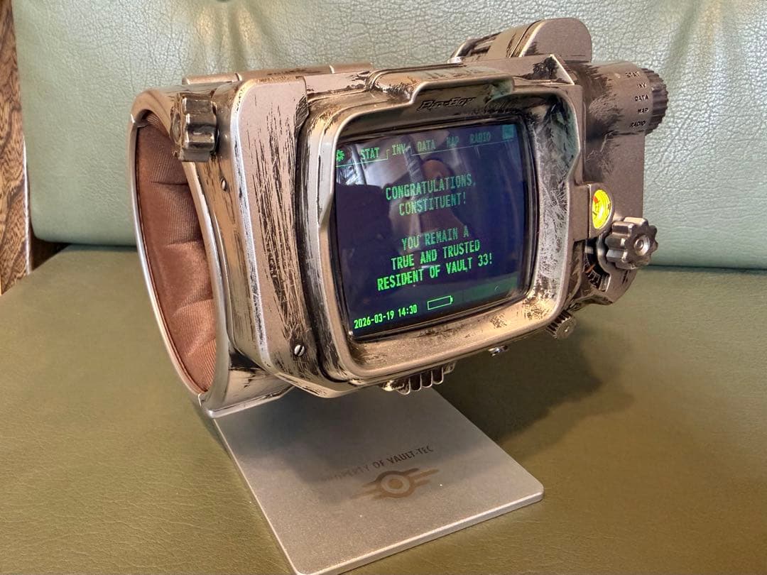 【説明必読】Fallout Pip-Boy 3000 Mk V レプリカ