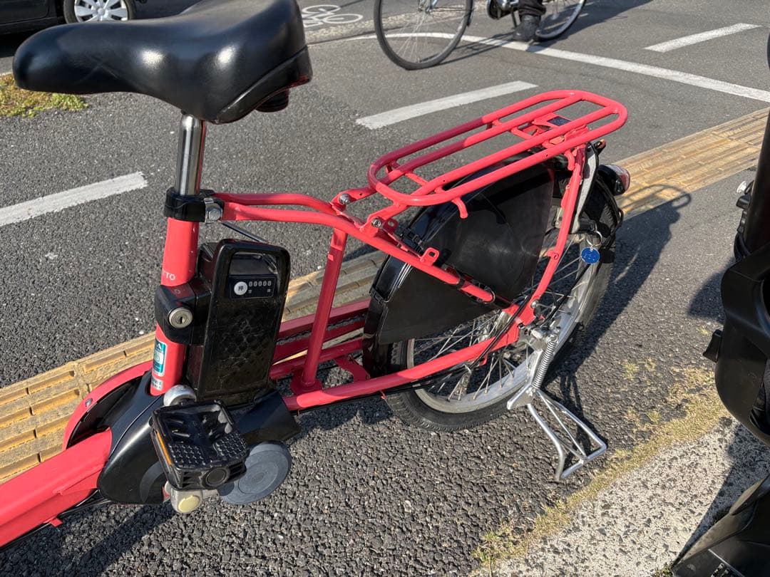 063中古Panasonic電動アシスト自転車　8Ah 大阪