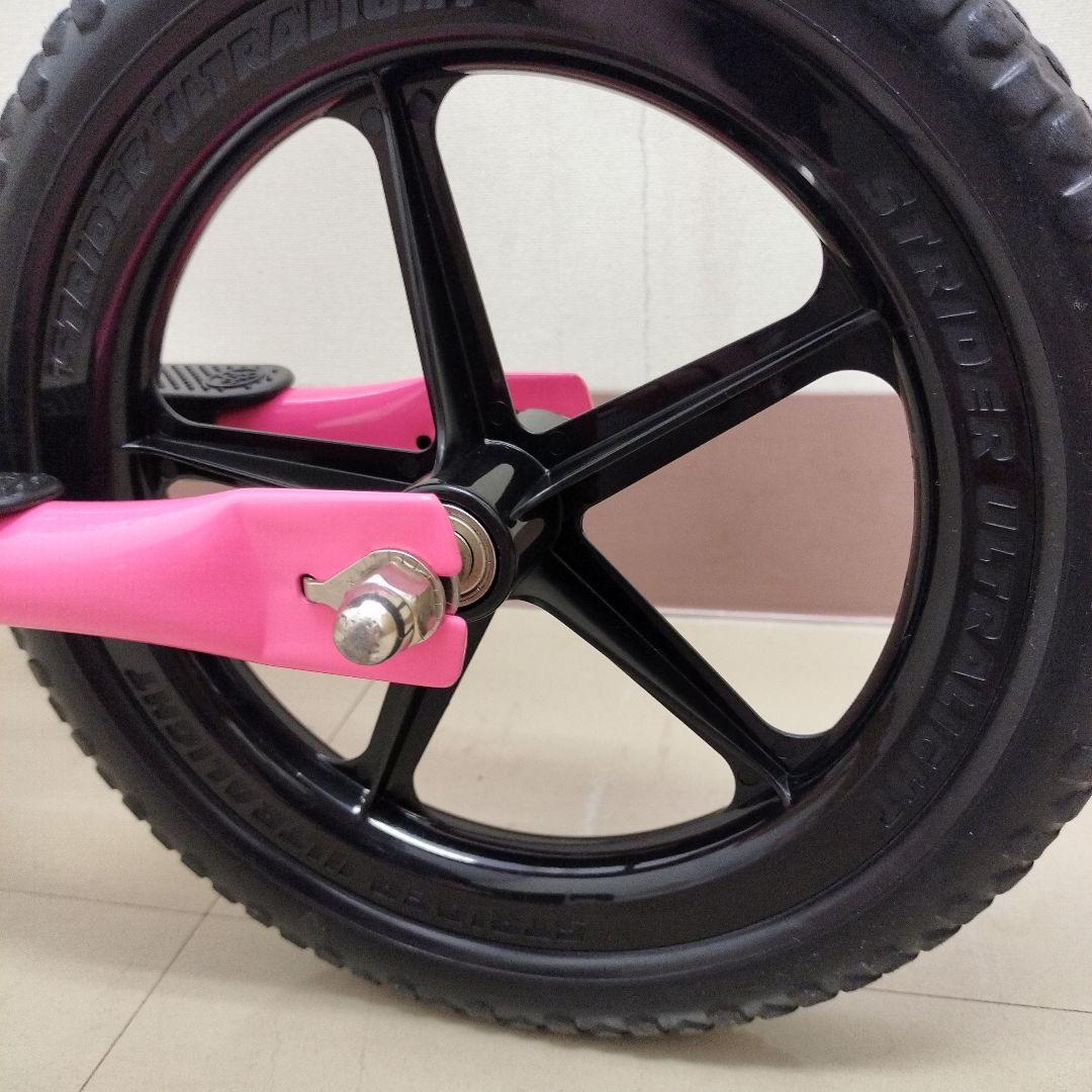 美品 ストライダー スポーツ12 ピンク STRIDER