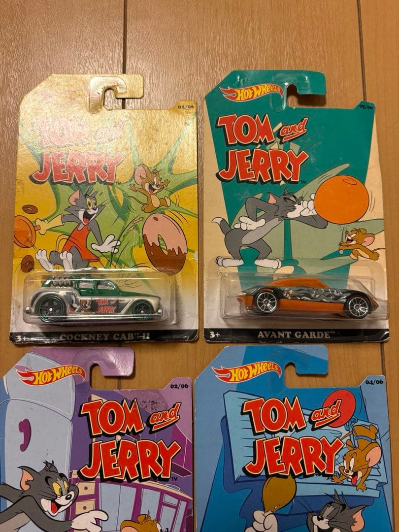 Hot Wheels トムとジェリー ミニカーセット