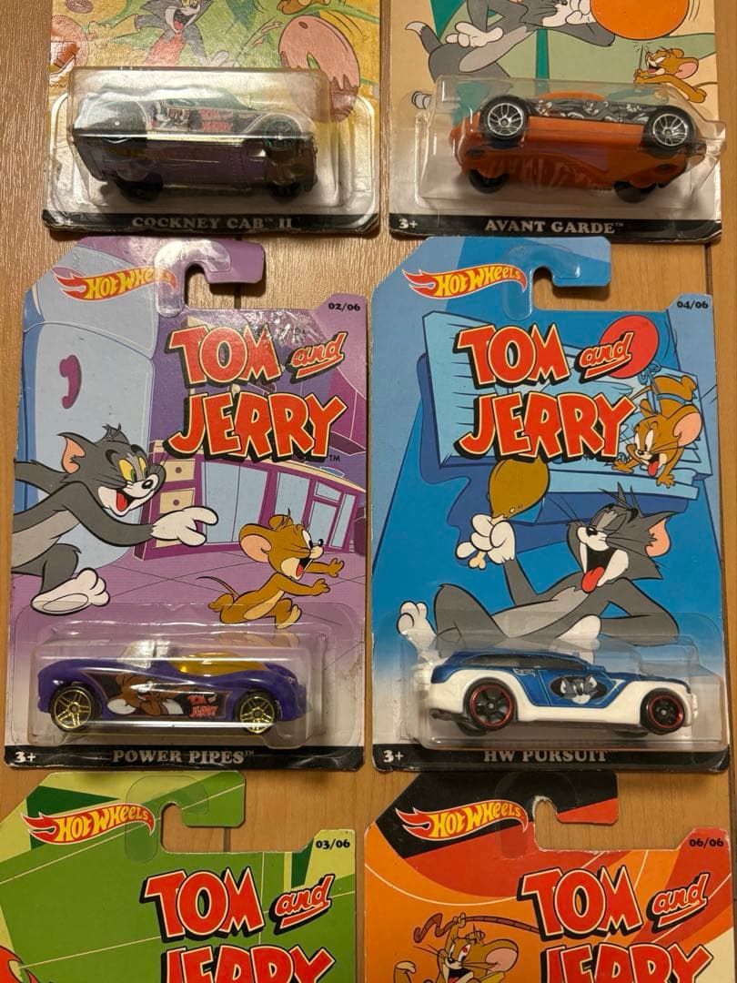 Hot Wheels トムとジェリー ミニカーセット