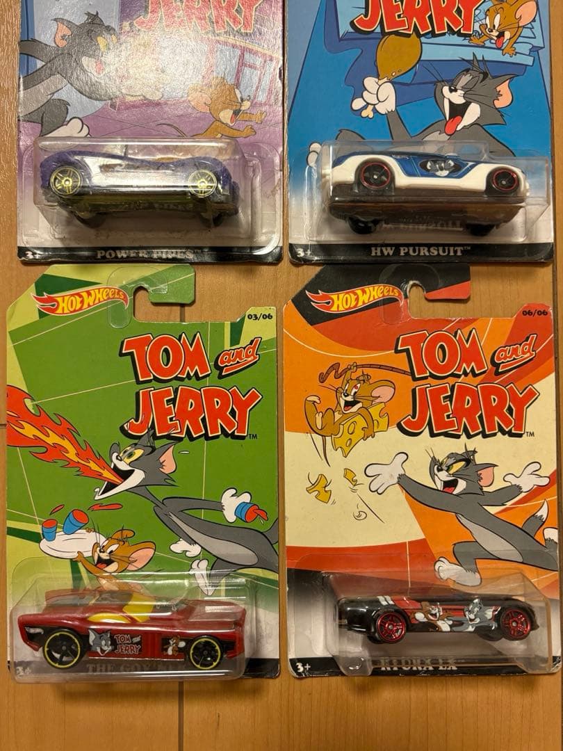 Hot Wheels トムとジェリー ミニカーセット