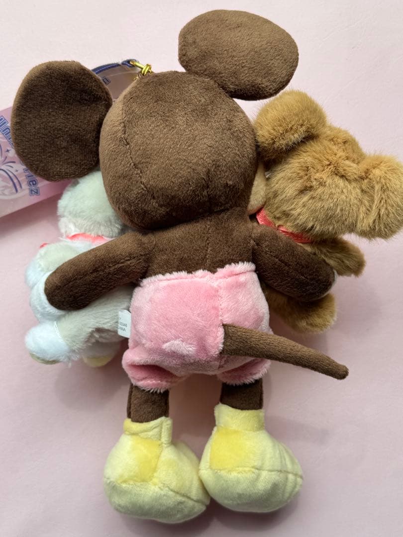 ユニベスティーズ ユニベア　ミッキー＆モカ&イエックぬいぐるみ【新品・未使用】