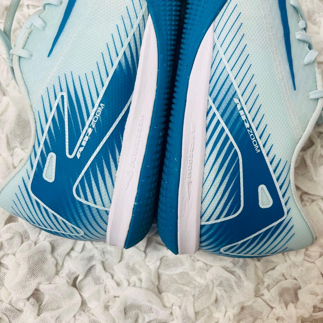 NIKEナイキフットサルシューズ26.5希少完売品レアブルー室内インドアサッカー
