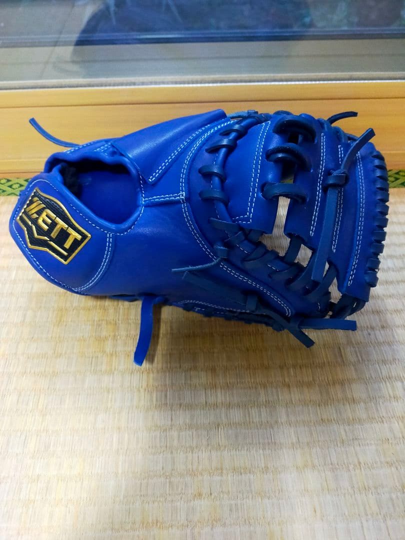 ZETT 軟式少年野球用キャッチャーミット青