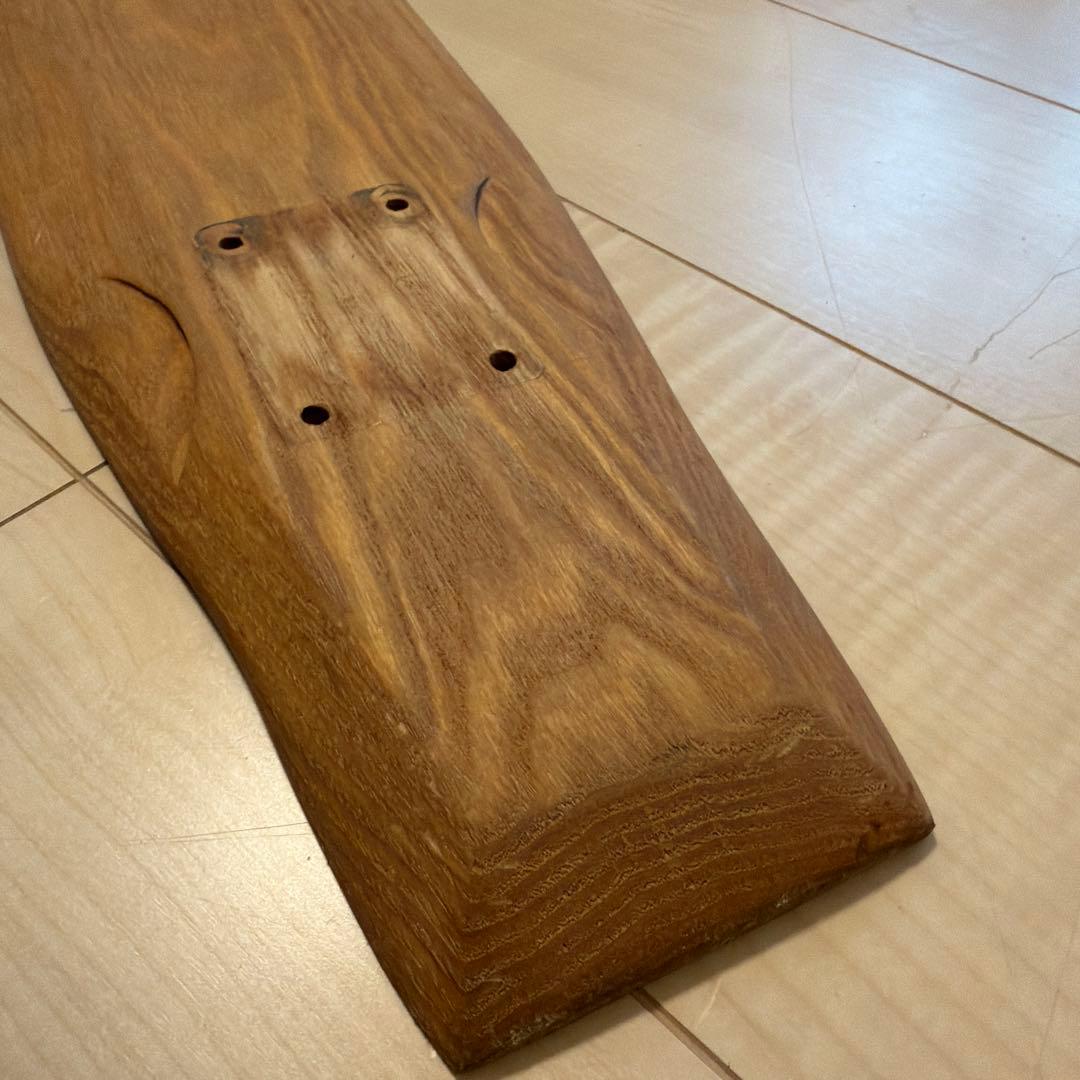 スケートボードデッキ　一枚板
