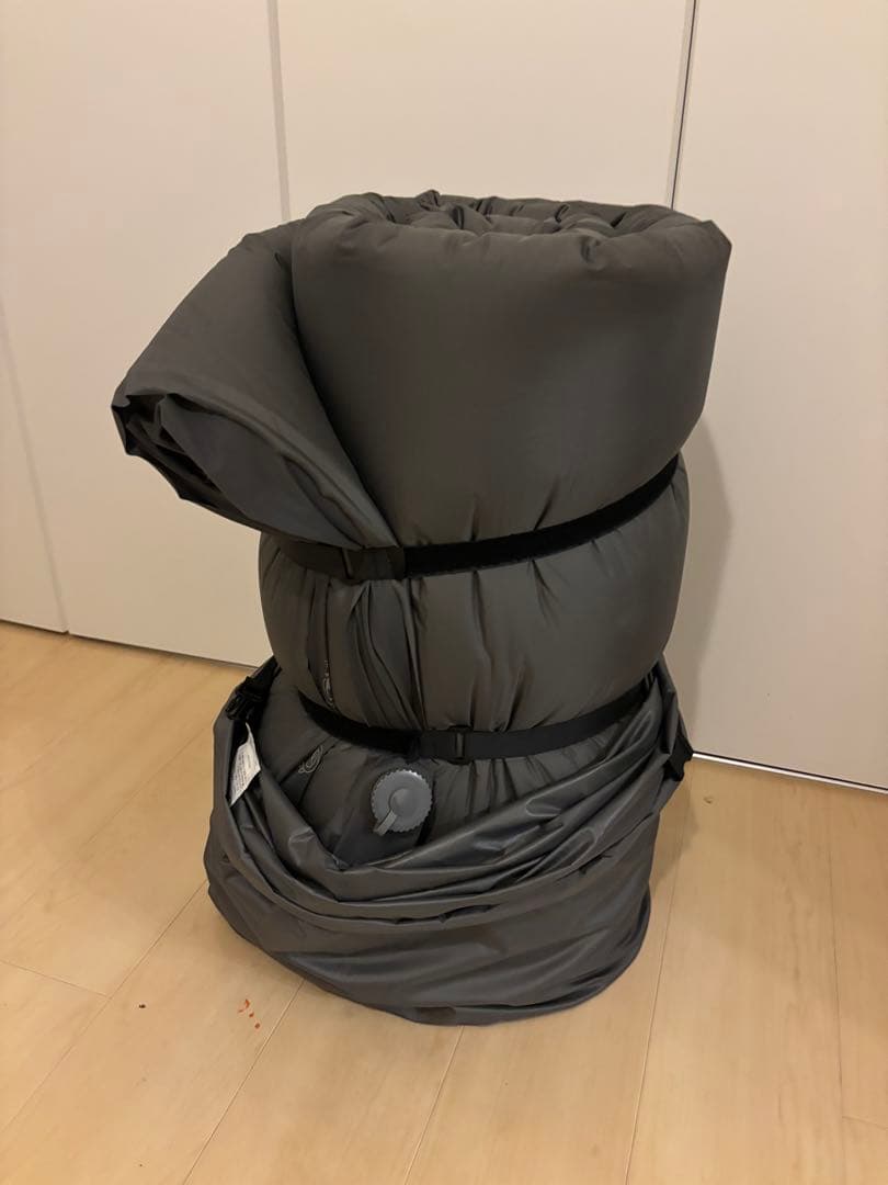 美品 コールマン キャンパーインフレーターマットハイピーク/ダブル