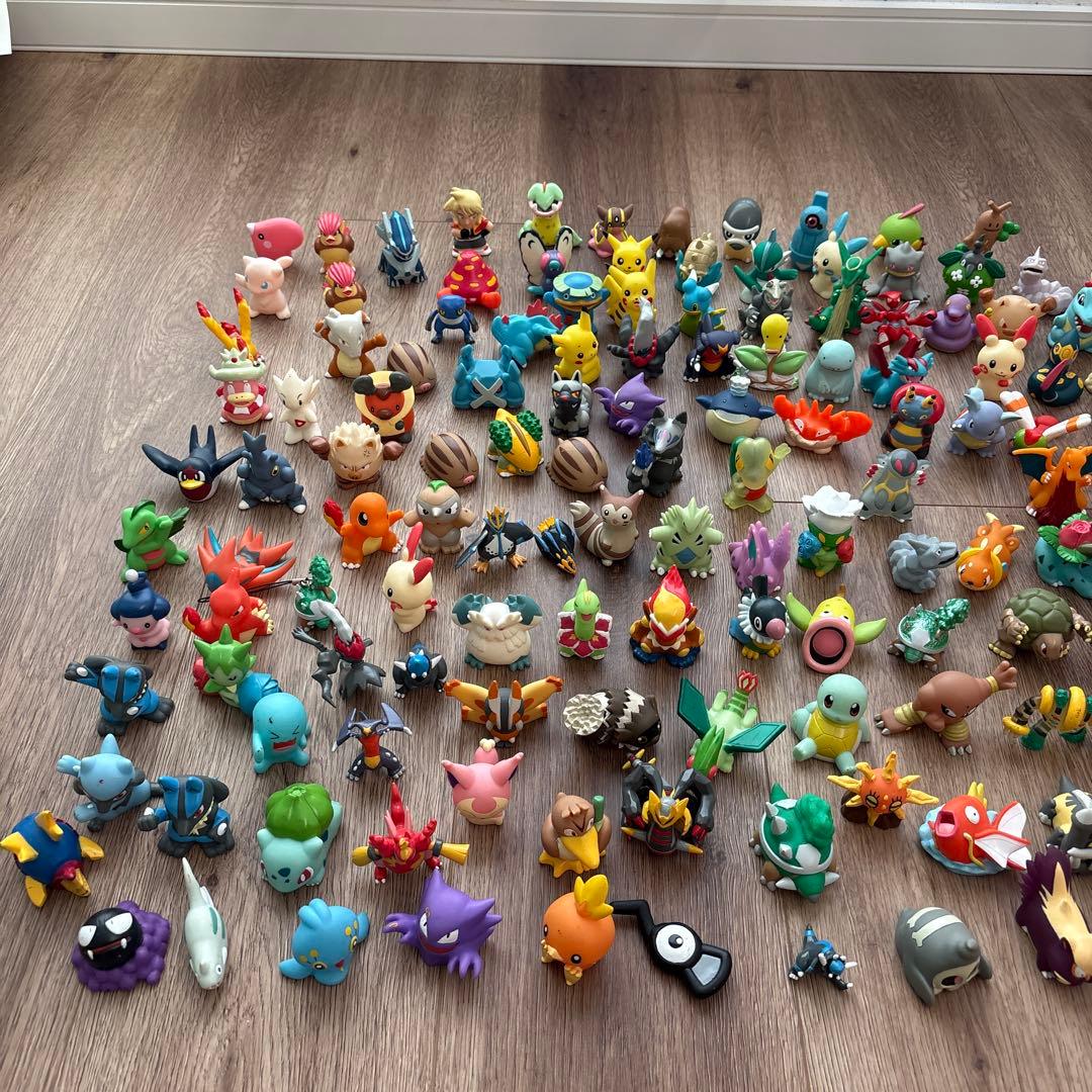 ポケモン　指人形　フィギュアセット