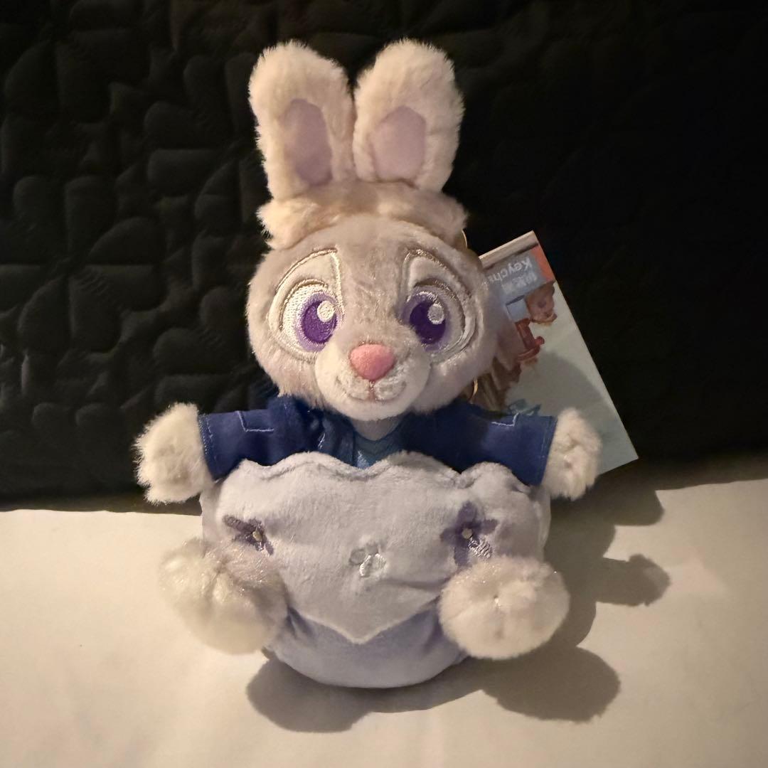 上海ディズニー イースター　ズートピア　ニック&ジュディぬいぐるみキーチェーン