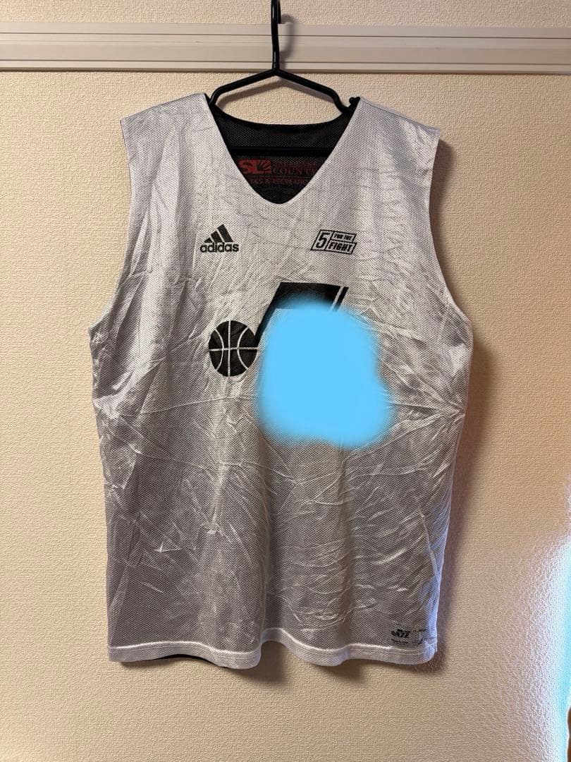 NBA adidas バスケ 有名企業協賛 メッシュ リバーシブル タンクトップ