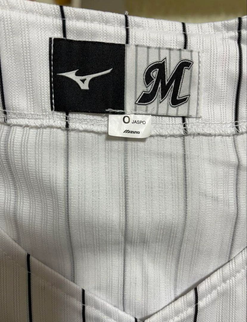 Y*0様 千葉ロッテマリーンズ MIZUNO製 ミズノ ユニフォーム Oサイズ