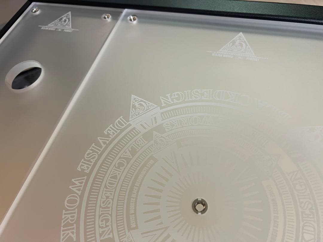 スノーピーク  peak IGT アクリル天板　三脚可能　収納付き　3枚