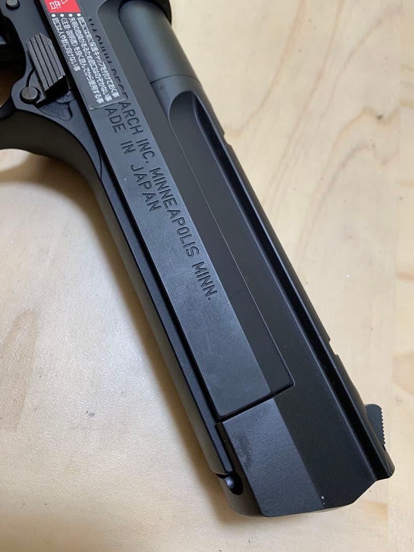 美品　東京マルイ　デザートイーグル.50AE ガスブローバック　バイオハザード風