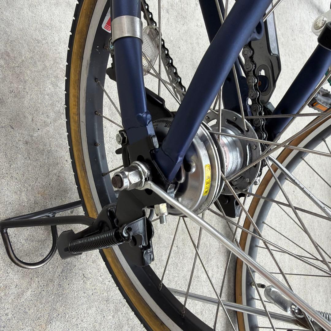 電動アシスト自転車 PAS CITY C カゴ付き ネイビー ヤマハパス 頻度少